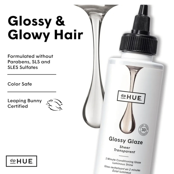 🪷5/$25! dpHUE Glossy Glaze Sheer Transparent Hair Treatment NEW - Picture 2 of 15